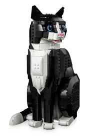 Image : LEGO Ideas 21349 Le chat bicolore