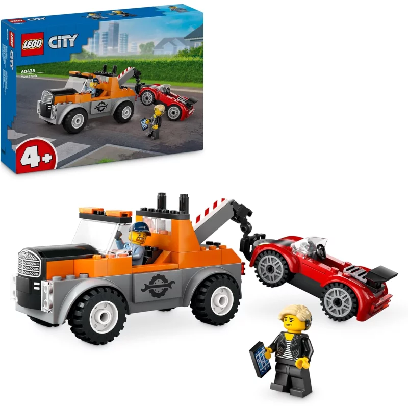 Image : LEGO City 60435 La depanneuse et la voiture de sport
