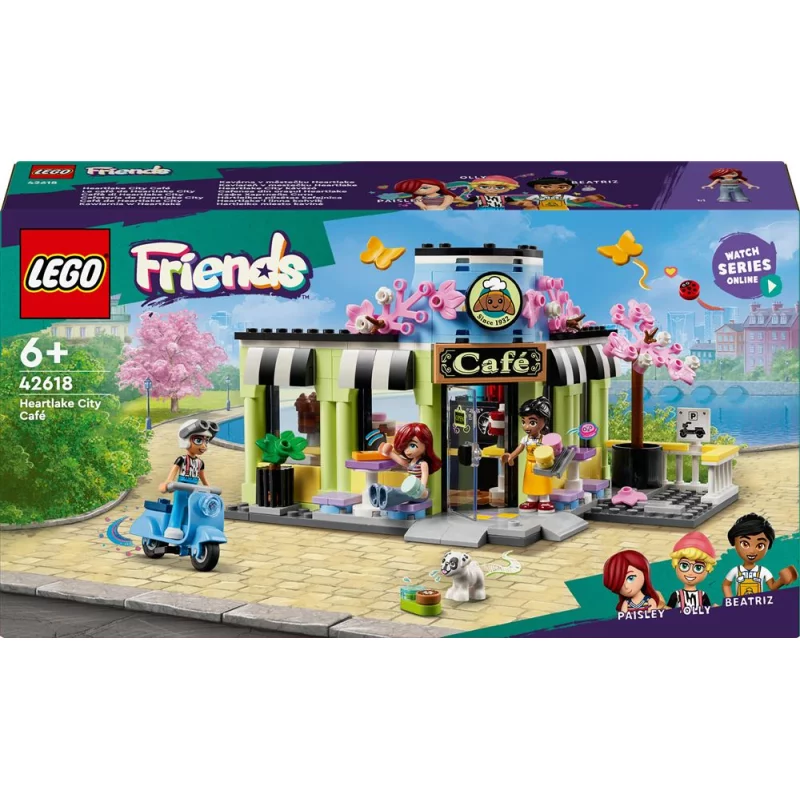 Image : LEGO Friends 42618 Le cafe de Heartlake City