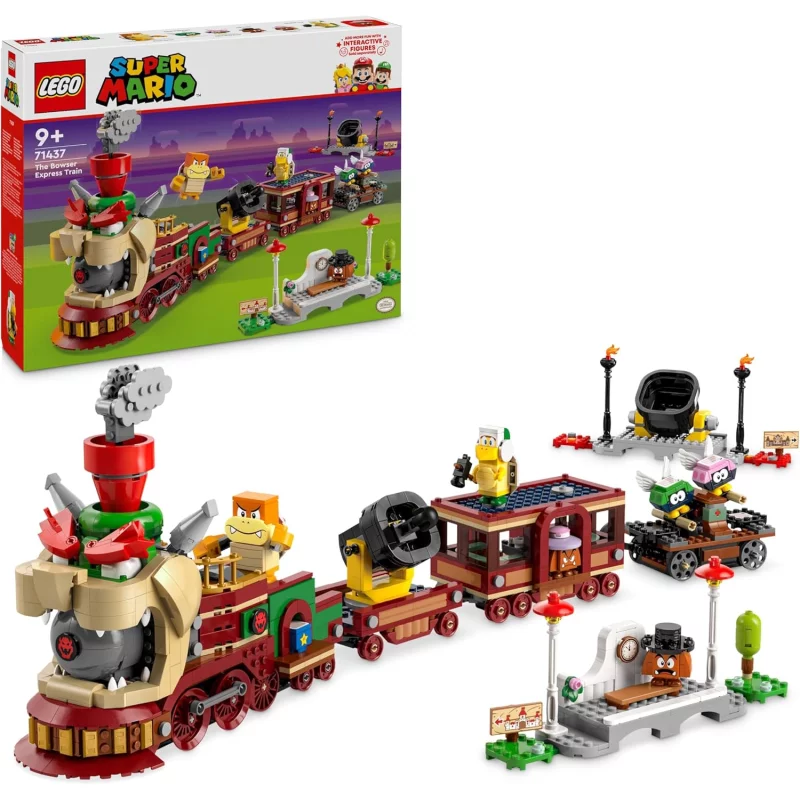 Image : LEGO Super Mario 71437 Le train Bowser Express