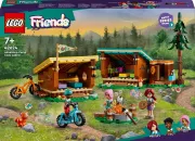 LEGO Friends 42624 Les cabanes chaleureuses de la base de loisirs