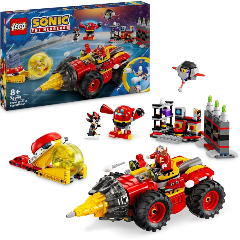 Image : LEGO Sonic 76999 Super Sonic contre Egg Drillster