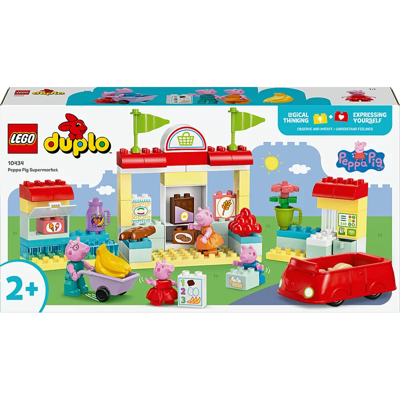 Image : LEGO DUPLO Peppa Pig 10434 Le supermarche de Peppa Pig