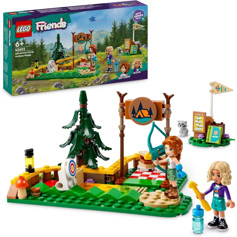 Image : LEGO Friends 42622 Le stand de tir a l'arc de la base de loisirs