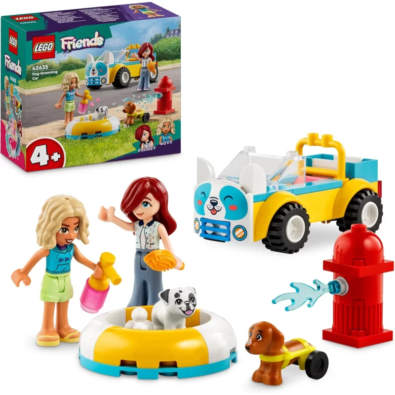 Image : LEGO Friends 42635 La voiture de toilettage canin