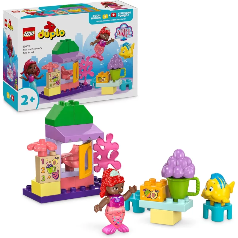 Image : LEGO Disney 10420 Le stand de cafe d'Ariel et de Polochon