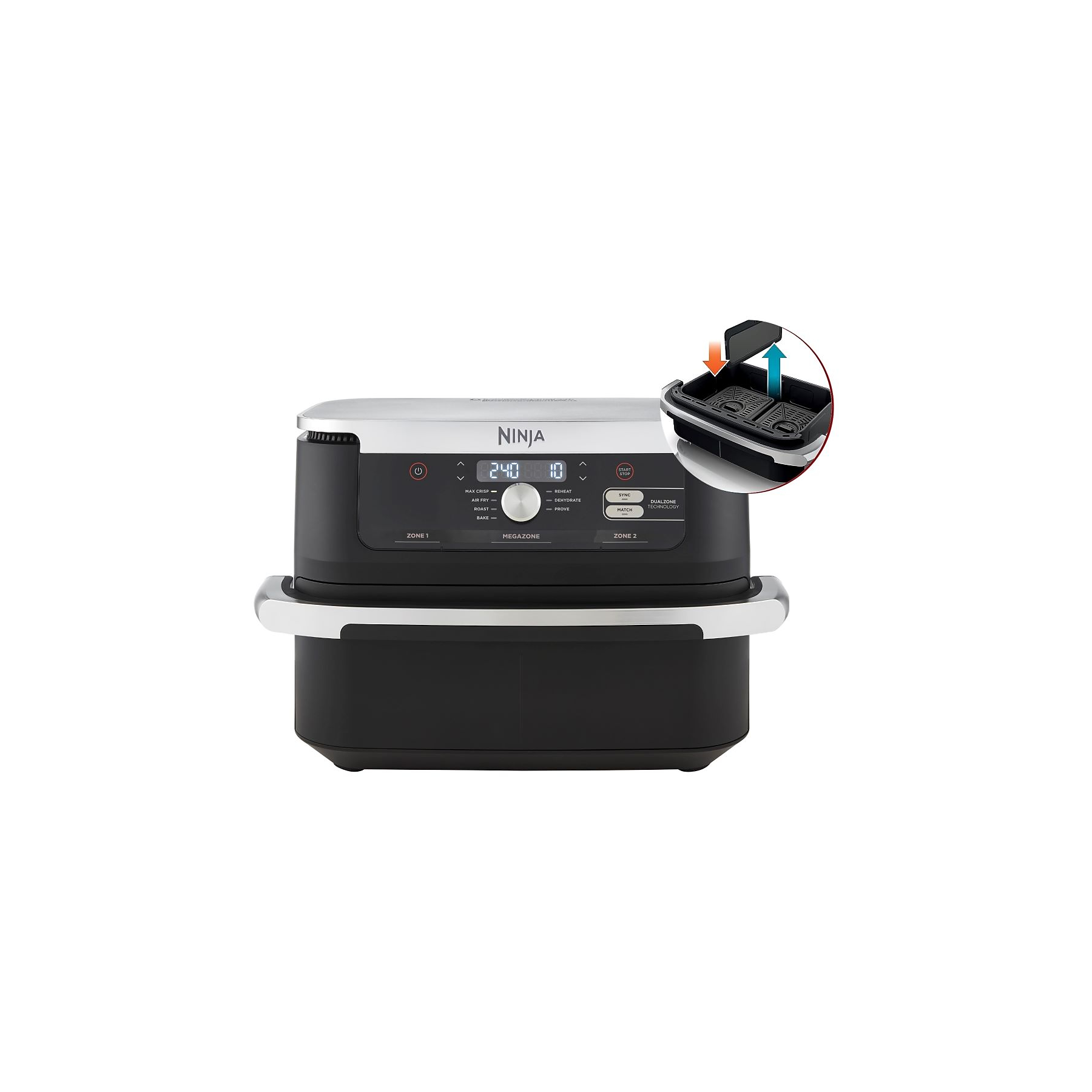 Image : NINJA Foodi Flex AF500EU Friteuse sans huile