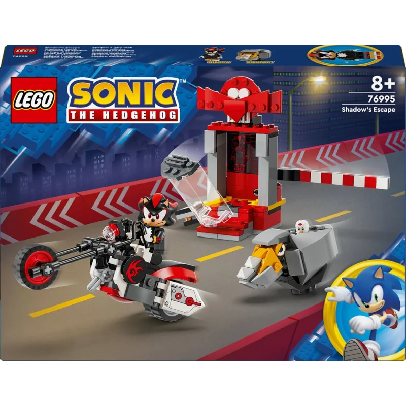 Image : LEGO Sonic the Hedgehog 76995 L'evasion de Shadow