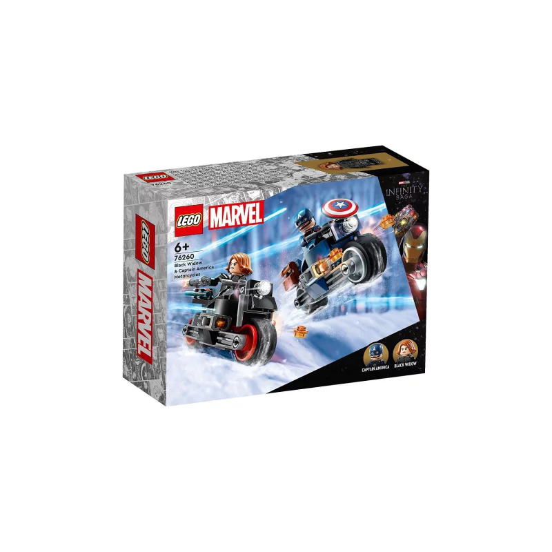 Image : LEGO Marvel 76260 Les motos de Black Widow et de Captain America