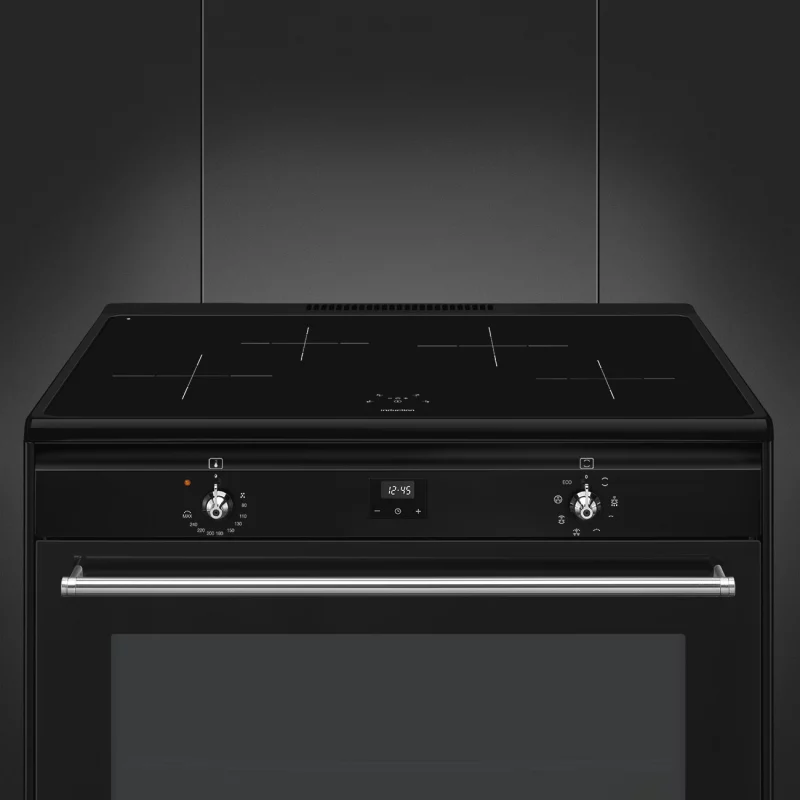 Image : SMEG CX91IMBL Piano de cuisson