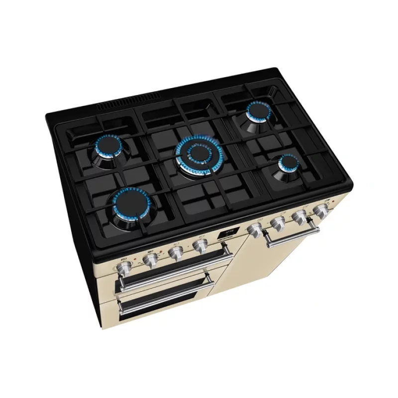 Image : SMEG CX93GMCR Piano de cuisson