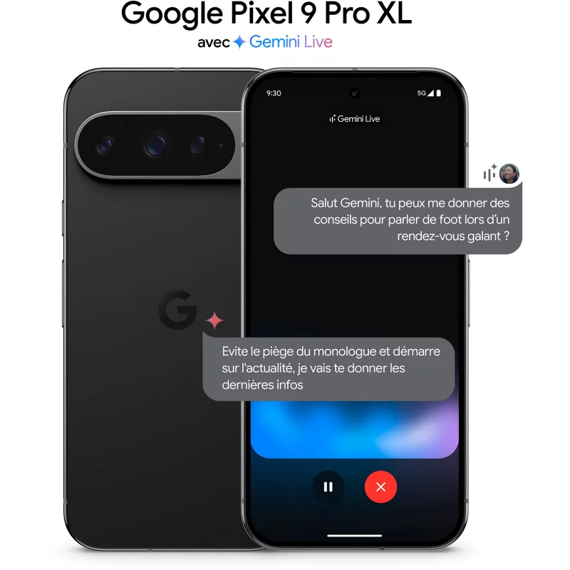 Image : Google Pixel 9 Pro XL 512 Go Noir Obsidienne - GA05986-GB