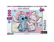 Puzzle 500 pieces Nathan Stitch & Angel Disney