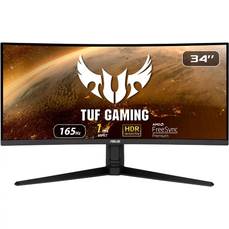 Image : ASUS TUF VG34VQL1B Incurve 34'' VA Ecran PC Gamer