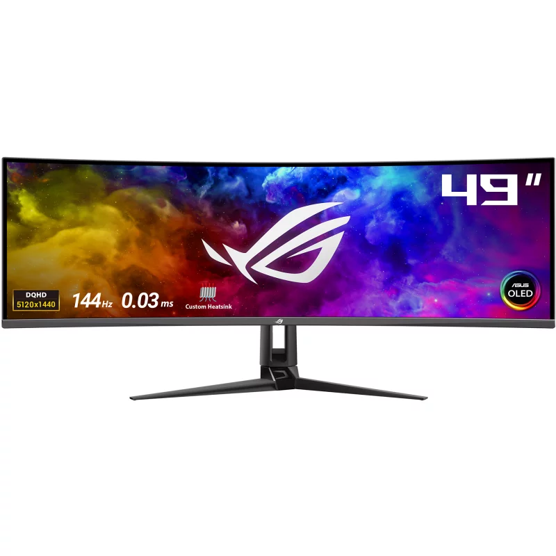 Image : ASUS ROG SWIFT OLED PG49WCD Incurve 49'' Ecran PC Gamer