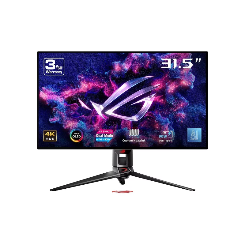 Image : ASUS ROG SWIFT 32'' Plat OLED PG32UCDP Ecran PC Gamer
