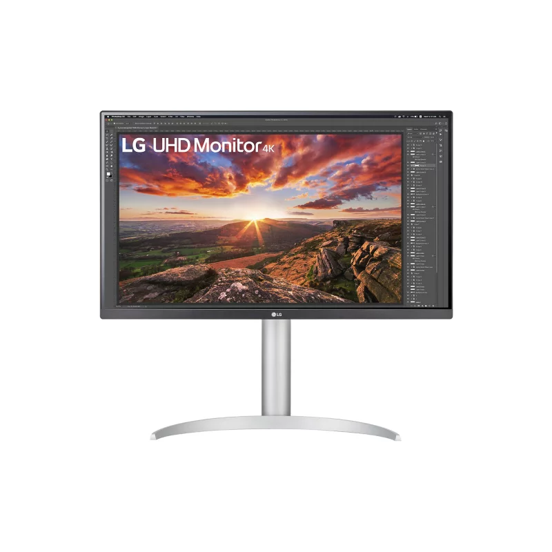 Image : LG 27UP85NP-W Plat 27'' IPS Ecran PC 4K