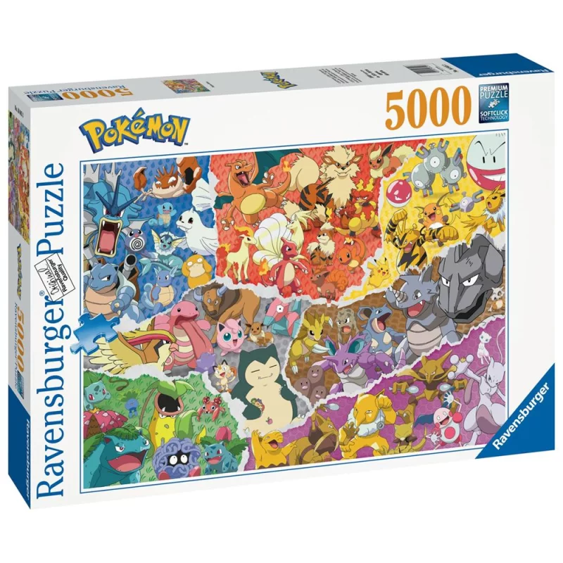 Image : Ravensburger Puzzle 5000 pieces - Pokemon Allstars