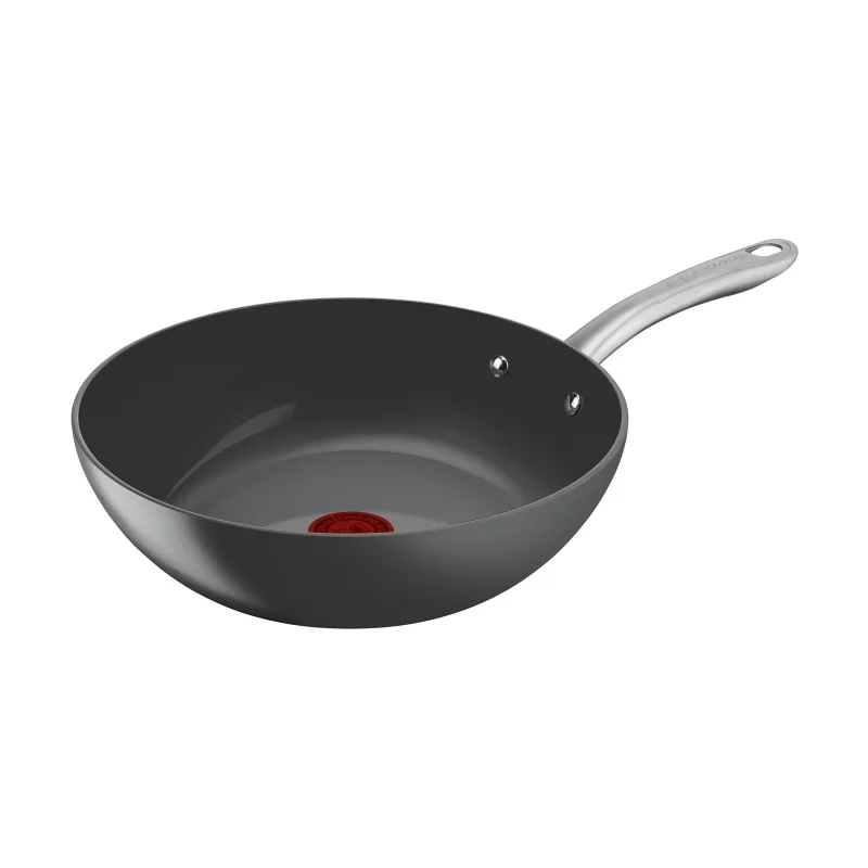 Image : Wok Tefal Renew+ wok 28 cm Noir