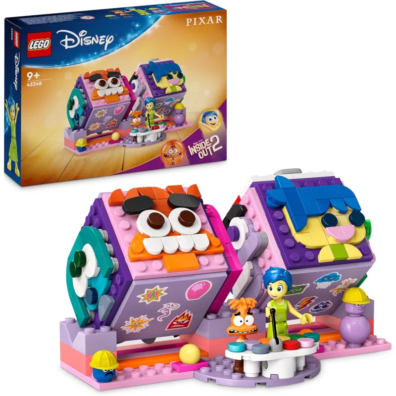 Image : LEGO Disney 43248 Les cubes des emotions Vice-Versa 2