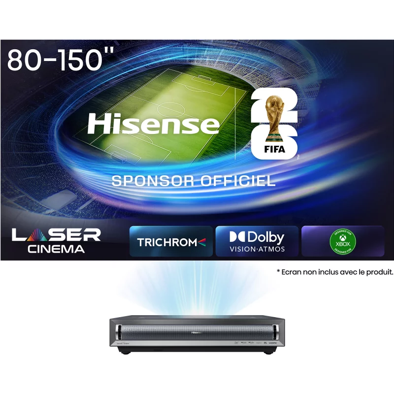 Image : HISENSE PX3-PRO 2024 Vidéoprojecteur home cinema