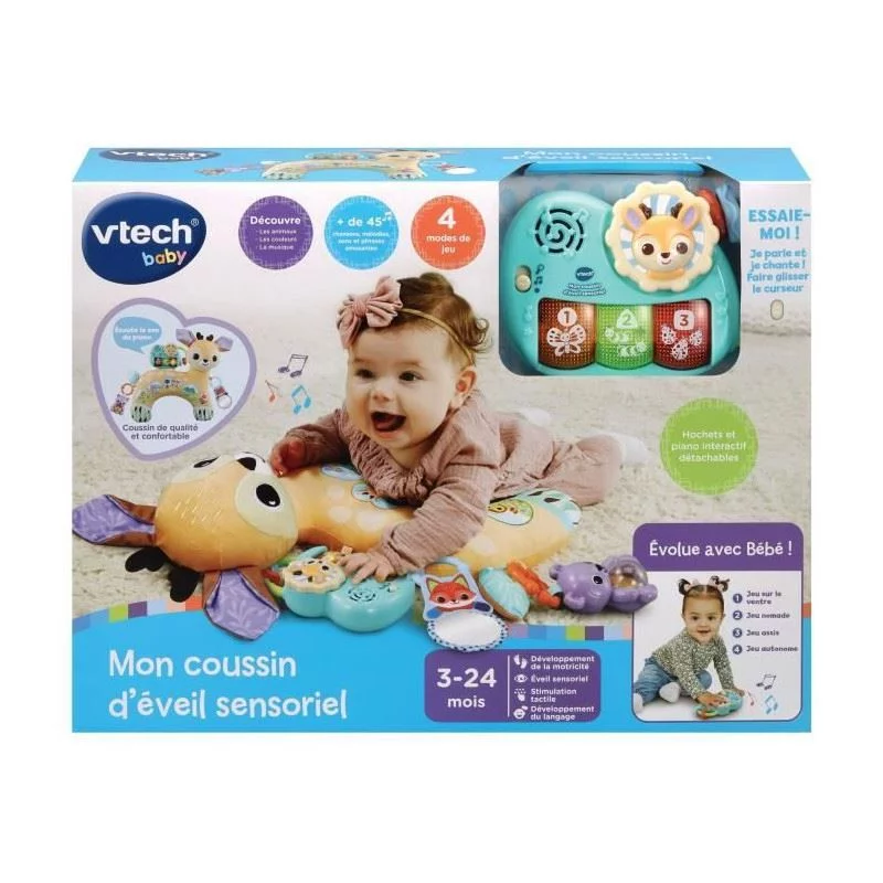 Image : VTECH BABY Mon Coussin d'Eveil Senseoriel