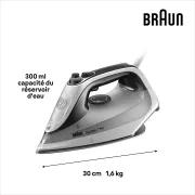 Image : BRAUN SI7149WB Fer a repasser