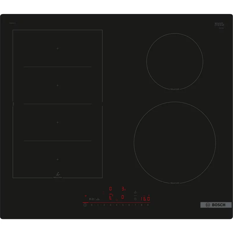 Image : BOSCH PIX61RHC1E Serie 6 Flex plaque a Induction
