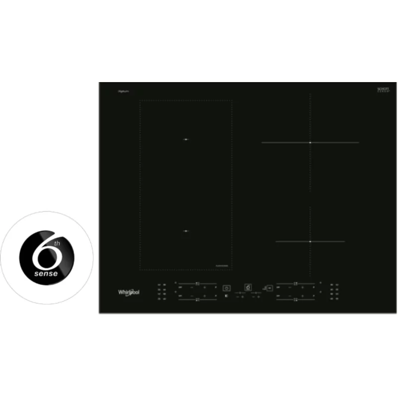 Image : WHIRLPOOL WLB4265BFIXL 6eme Sens plaque induction