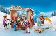 Image : PLAYMOBIL 71453 - Vacanciers et sports d'hiver