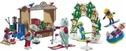 Image : PLAYMOBIL 71453 - Vacanciers et sports d'hiver