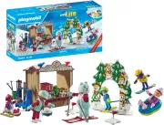 Image : PLAYMOBIL 71453 - Vacanciers et sports d'hiver