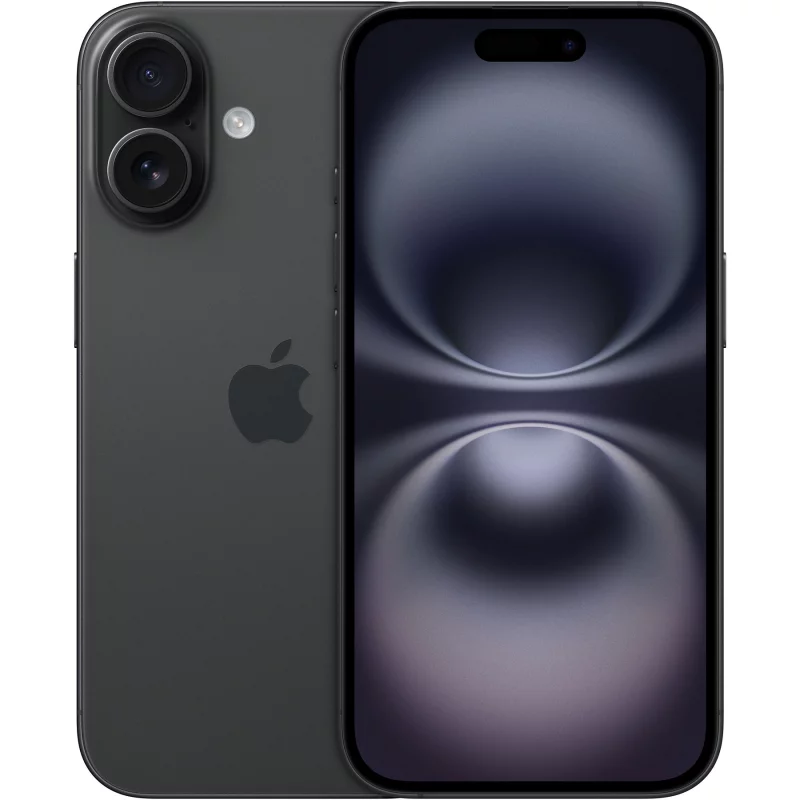 Image : Apple iPhone 16 128Go Noir - MYE73ZD/A