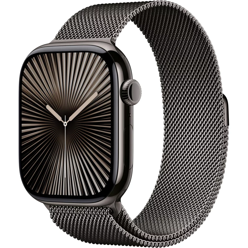 Image : Apple Watch Series 10 GPS + Cellular 46mm Ardoise MC7R4QF/A