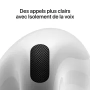 Image : APPLE AirPods 4 Ecouteurs MXP63ZM/A