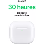Image : APPLE AirPods 4 Ecouteurs MXP63ZM/A