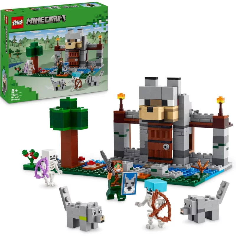 Image : LEGO Minecraft 21261 La forteresse du loup