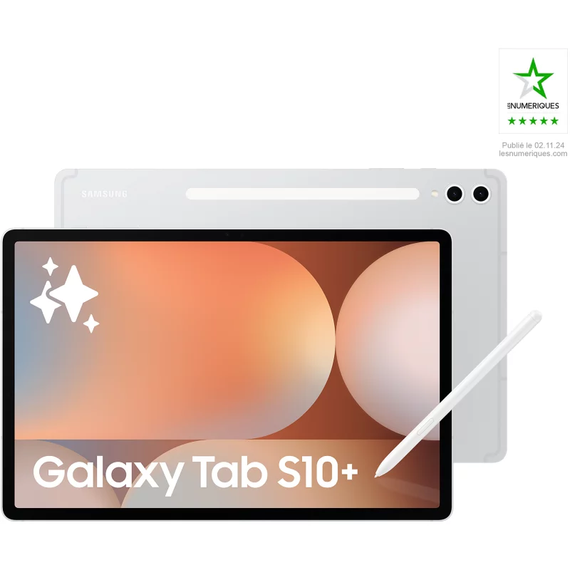 Image : SAMSUNG Galaxy Tab S10+ 12.4' Wifi 256Go Silver