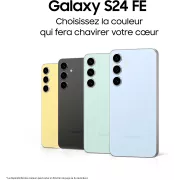Image : SAMSUNG Galaxy S24 FE 5G Graphite 128Go Smartphone