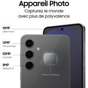 Image : SAMSUNG Galaxy S24 FE 5G Graphite 128Go Smartphone
