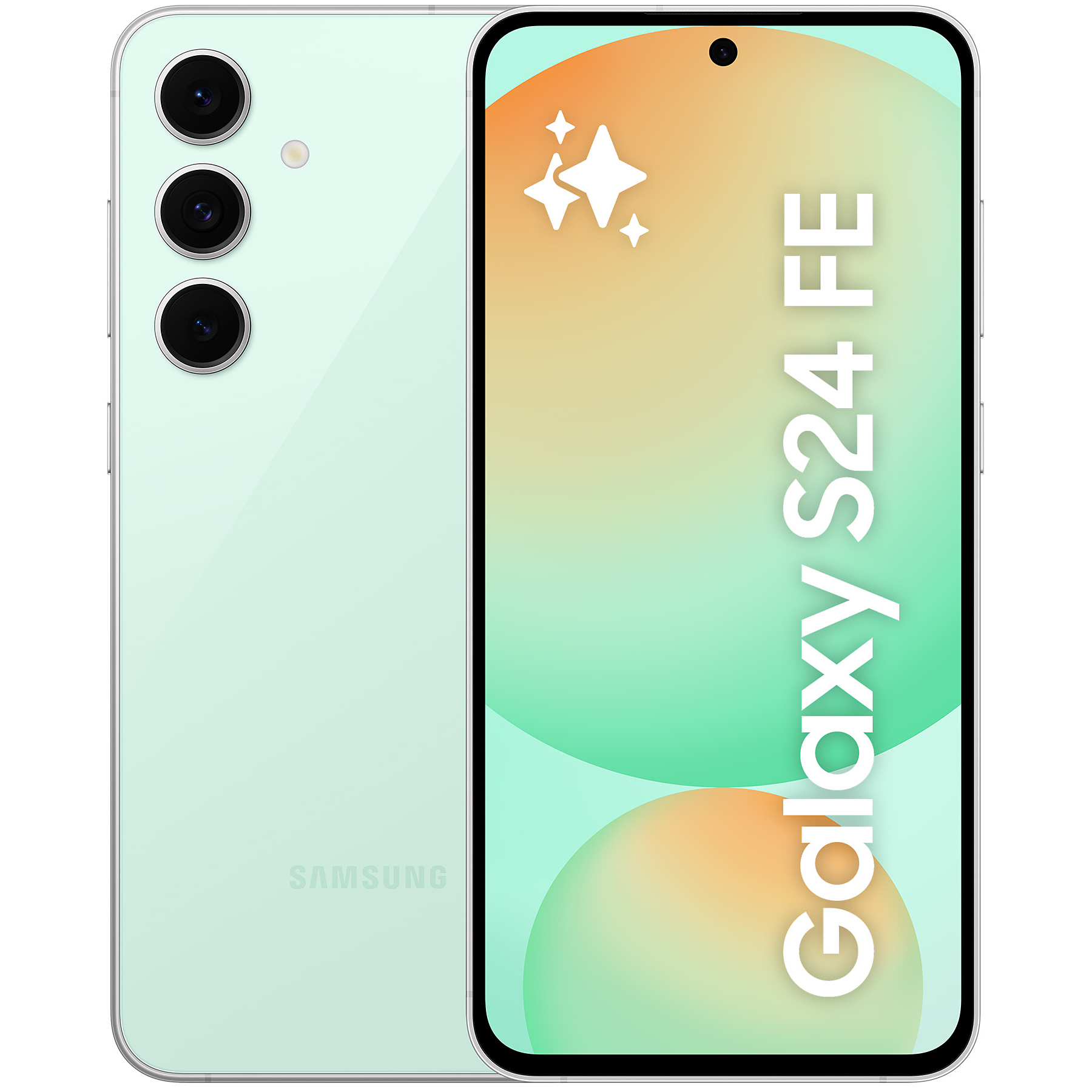 Image : SAMSUNG Galaxy S24 FE 5G Vert d'eau 128Go