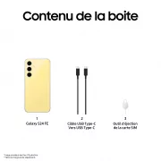 Image : SAMSUNG Galaxy S24 FE 5G Jaune 128Go