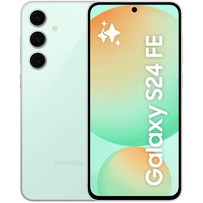 Image : SAMSUNG Galaxy S24 FE 5G Vert d'eau 256Go