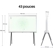 Image : SAMSUNG The Serif Lifestyle TQ43LS01D 43' TV Qled Blanc 2024