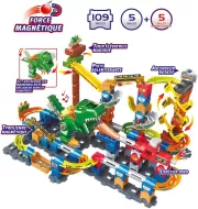 Image : VTech - Marble Rush Dino Adventures Magnetic Set