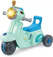 VTech - Porteur Scooter Interactif 3 en 1 Bleu