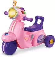 VTech - Porteur Scooter Interactif 3 en 1 Rose