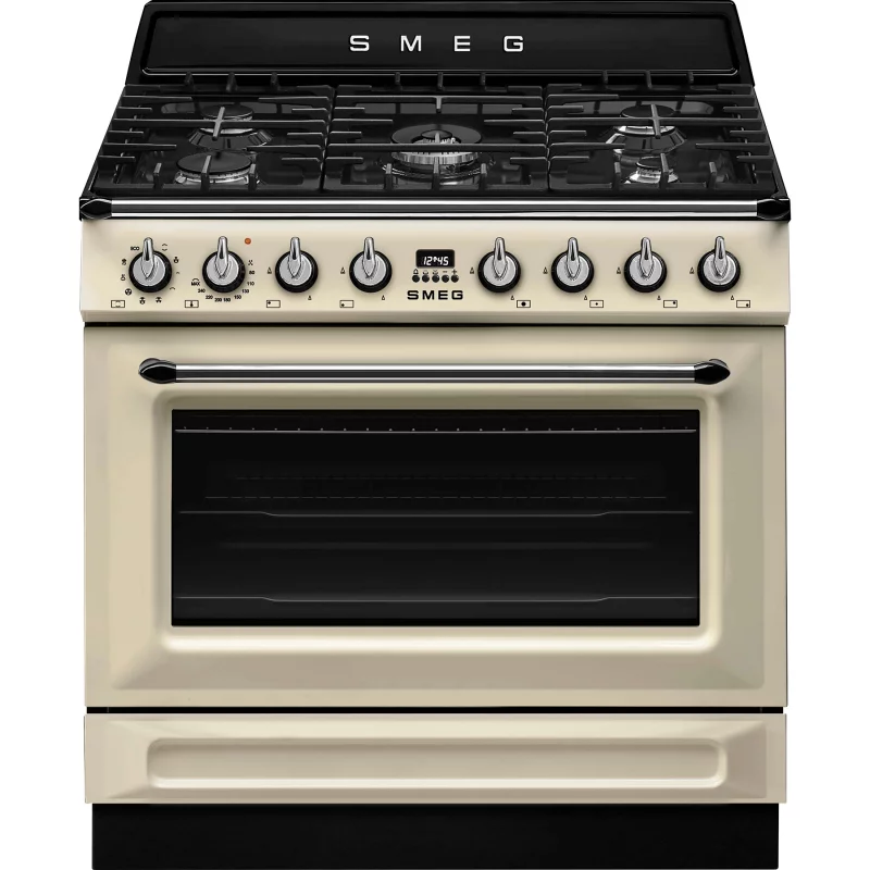 Image : SMEG TR90GMP Piano de cuisson