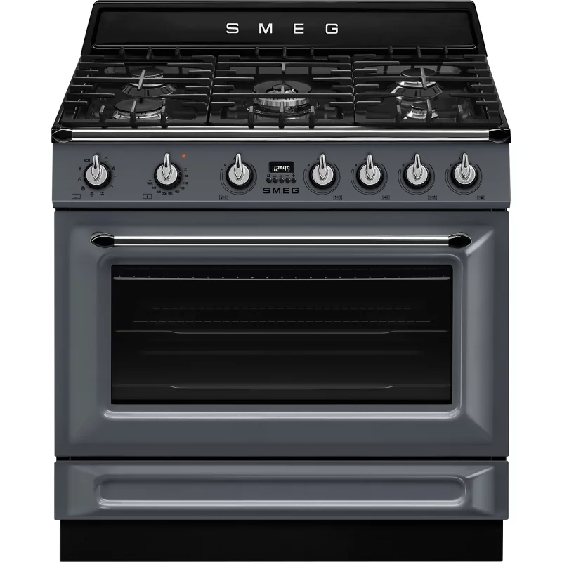 Image : SMEG TR90GMGR Piano de cuisson
