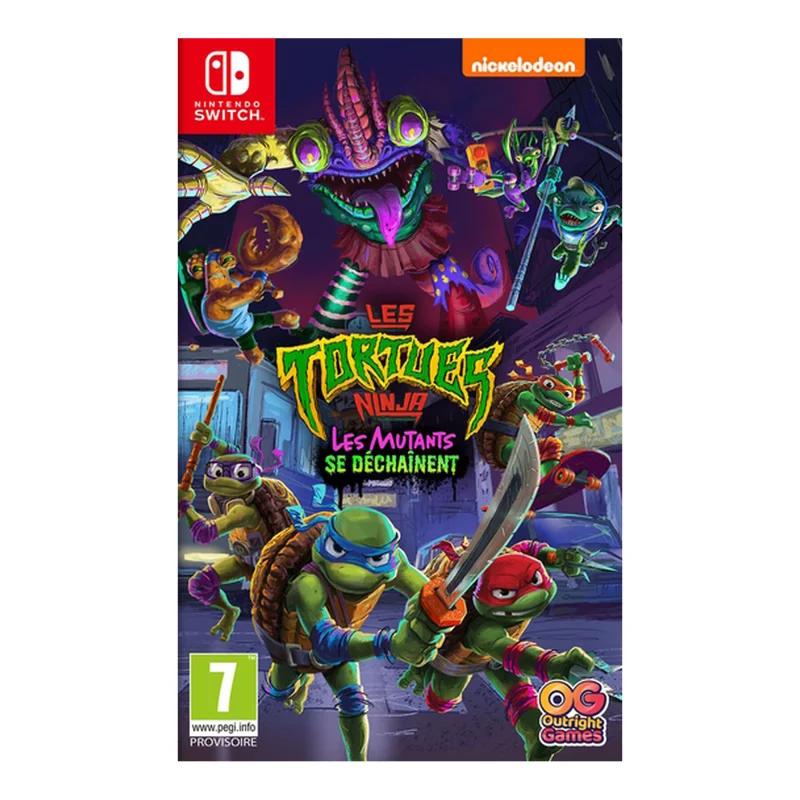 Image : Les Tortues Ninja Les Mutant Se Dechainent Nintendo Switch